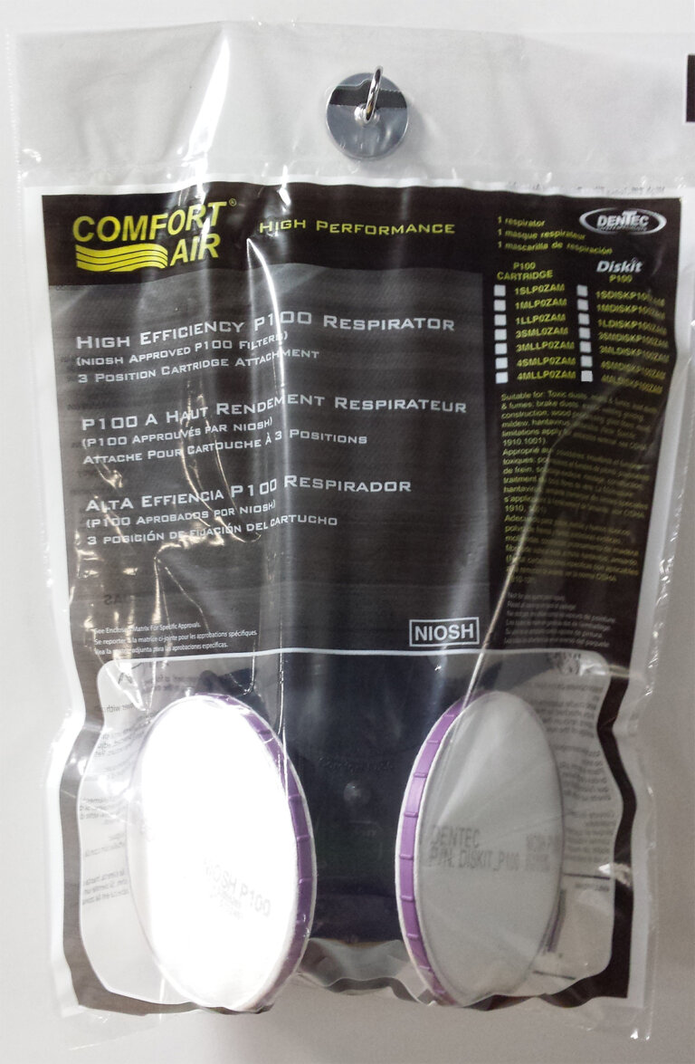 ComfortAir® Series 400 P100 Complete Elastomeric Mask Made in USA Tools