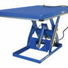 Rotary Air/Hydraulic Scissor Lift Table 3,000# Uniform Capacity 48" X 72" Platform