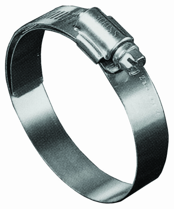 B6HL Shielded/Lined Hose Clamp, 1/2" - 7/8" Clamping Diameter