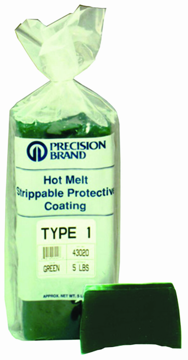 Type 1 Hot Melt Protective Coating, Amber 5# Pkg