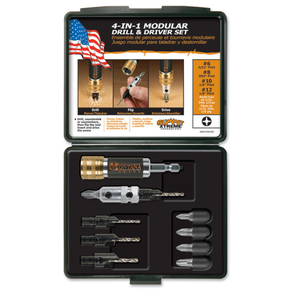 Montana Brand, 10-pc Modular Drill & Driver Set