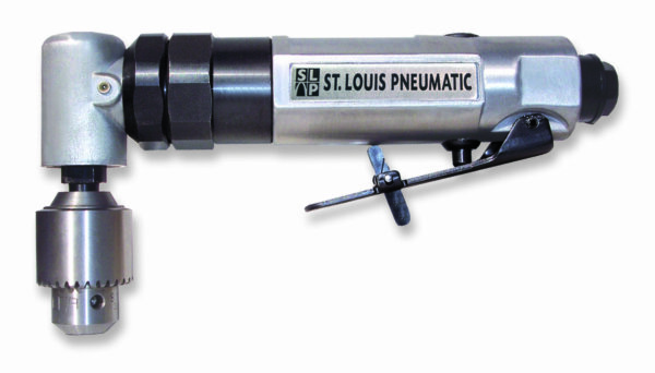 1/4" Low-Speed Pneumatic Mini Right-Angle Drill