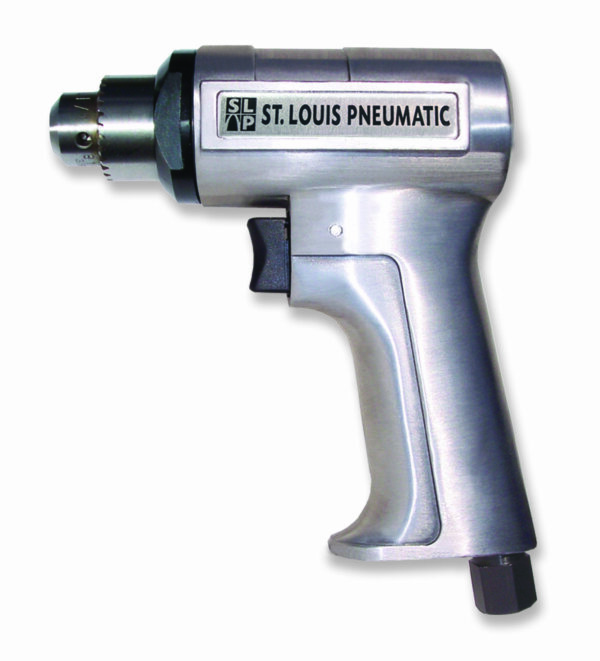 1/4" High-Speed Pneumatic Pistol Grip Drill