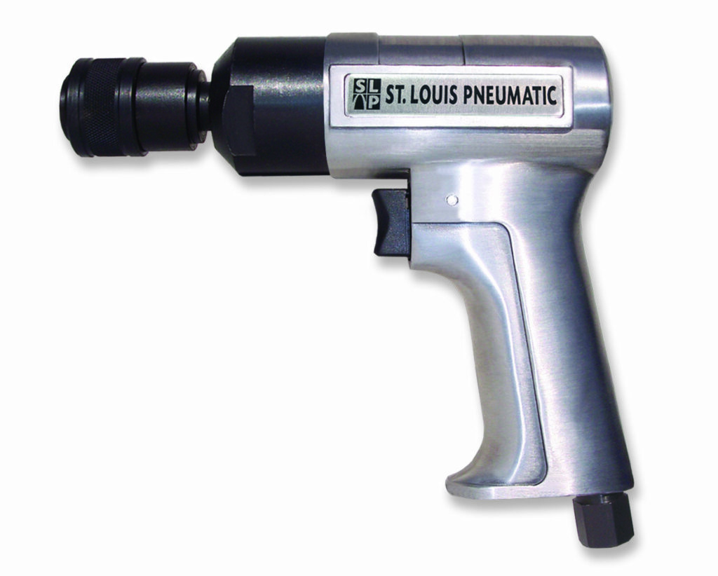 Pistol Grip LowSpeed Pneumatic Tire Buffer with a Quick Change Chuck