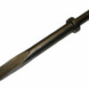 9" FLAT CHISEL - ROUND SHANK / OVAL COLLAR