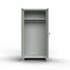 Uniform Storage Cabinet, Lean Series, 14-Gauge Steel, 1 Shelf/Full-length Rod, 36"W