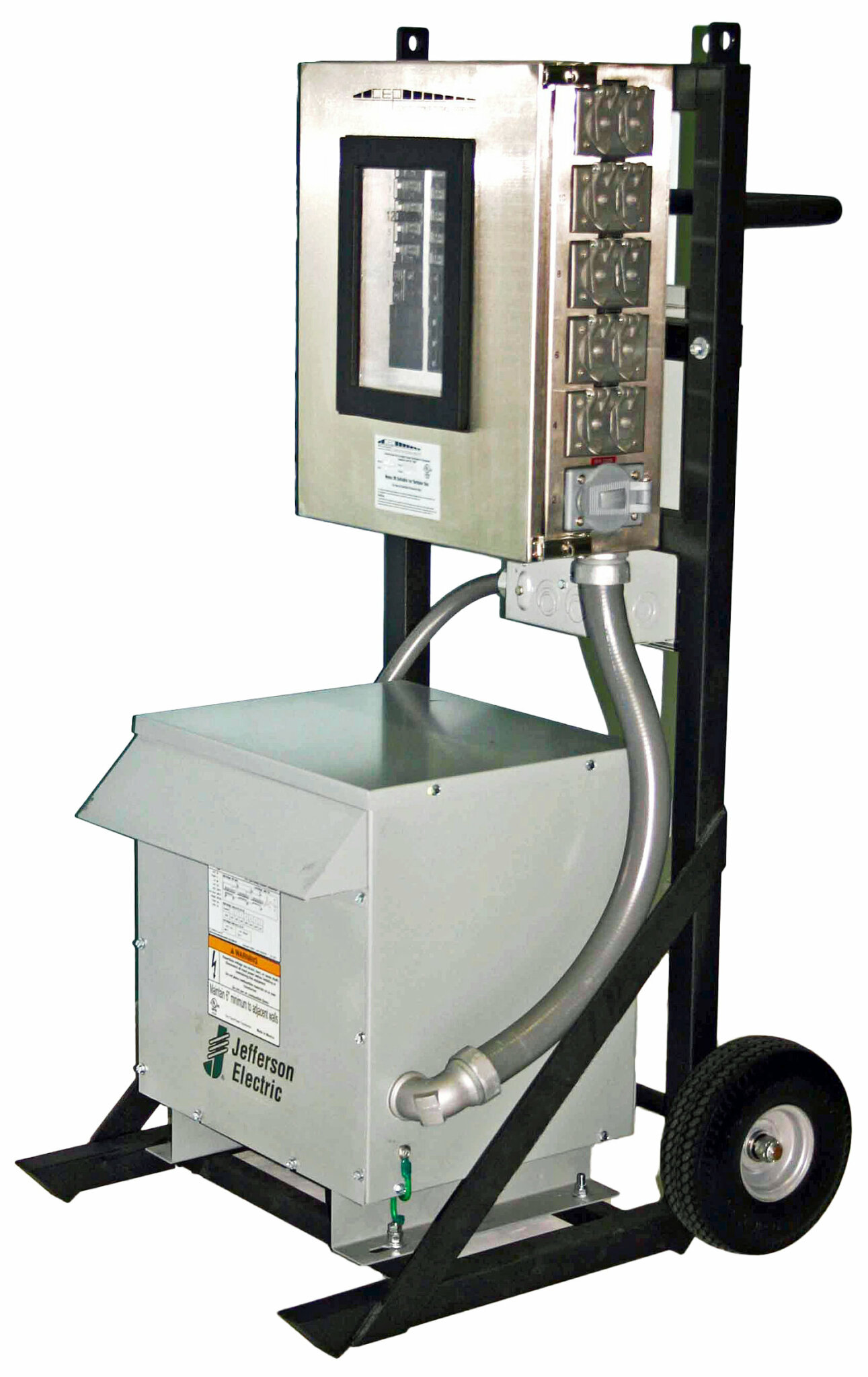 3-Phase Transformer Power Station, 4-Wheel Cart, with 6210DC Secondary