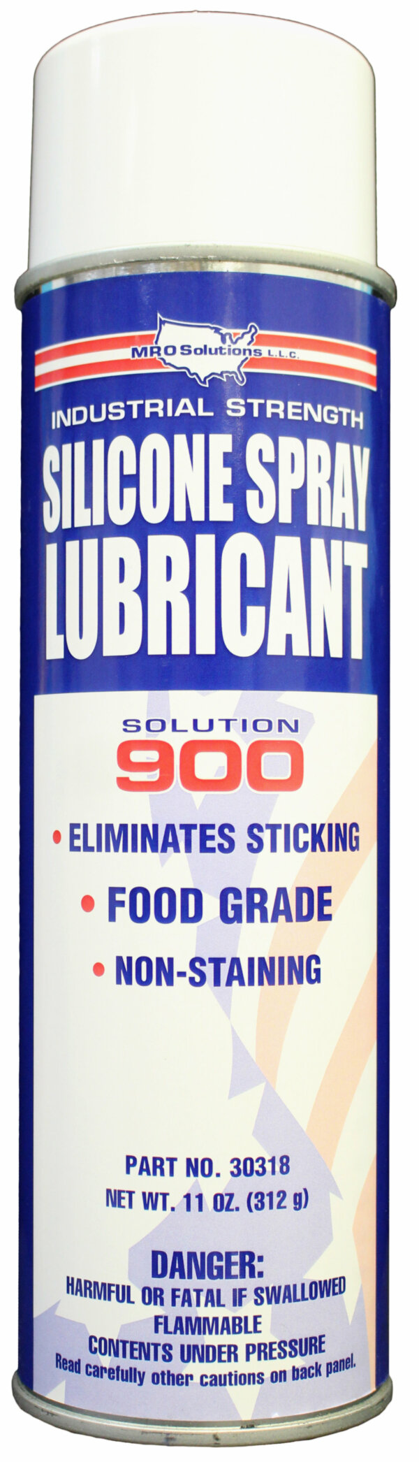 MRO Solution 900 – Food Grade Silicone Spray Lubricant (11 oz. Aerosol)