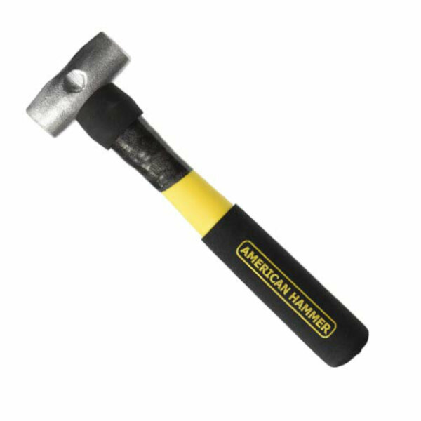 1-1/2 lb. Zinc Hammer with Fiberglass Handle and Kevlar-reinfored shank