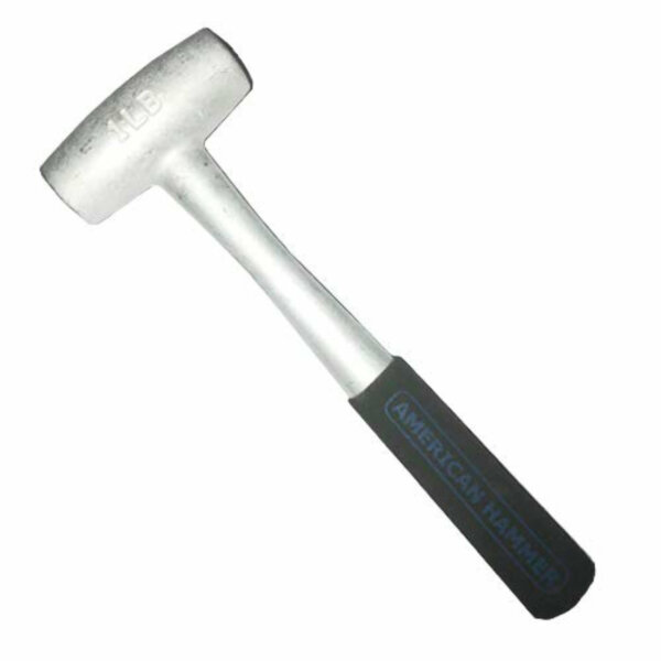 1 lb. Solid Aluminum Hammer and handle