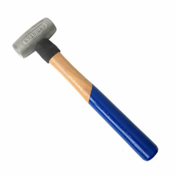 1 lb. Aluminum Hammer with Hickory Wood Handle