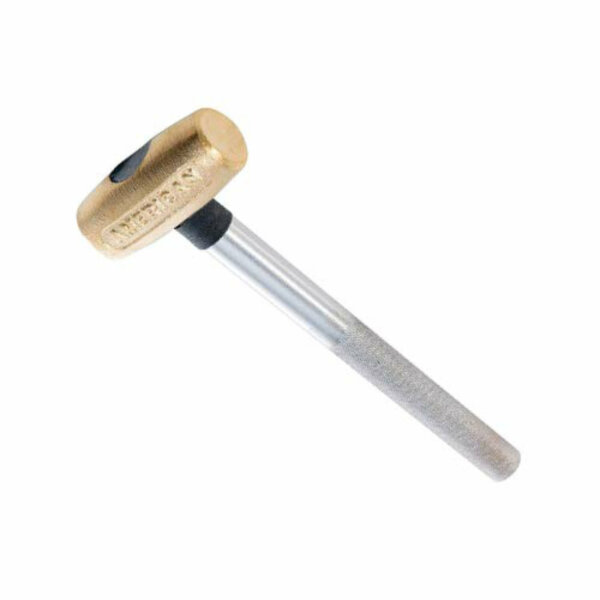 1 lb. Brass Hammer with Pipe Handle