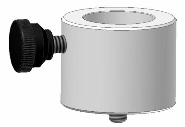 Delrin® Holder for CMM Magnetic Vee Standoff, 1/2" Inside Diameter