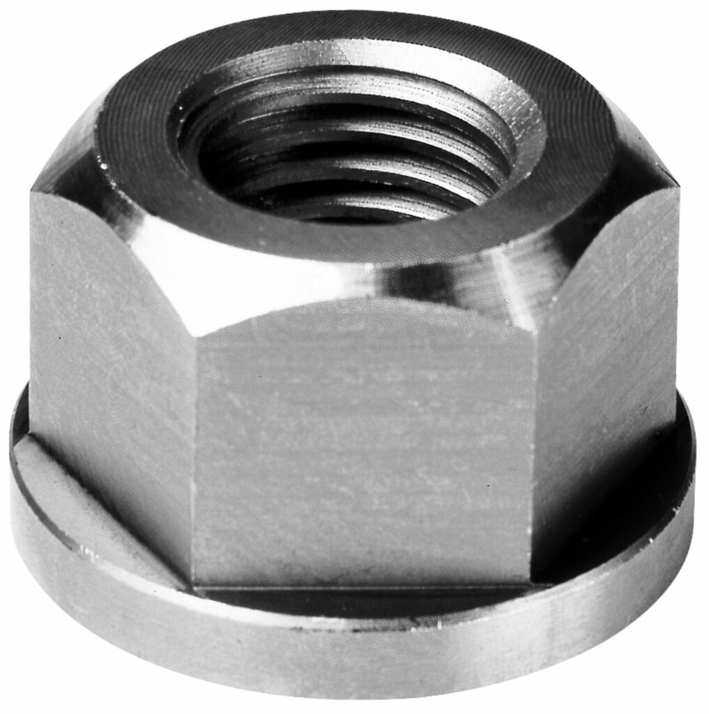 Stainless Steel Flange Nut, Thread 5/811 Made in USA Tools