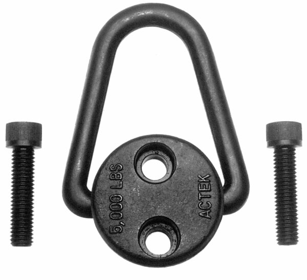 Forged Steel Safety Engineered Hoist Ring, 5/16-18 Thread and 2,000# Load Rating