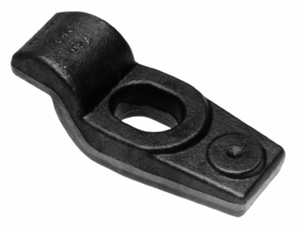 Forged Gooseneck Clamp, 1/2" or 5/8" Stud Size, and 4.000" OAL