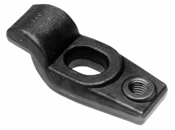 Forged Tapped Gooseneck Clamp, 1/2-13 Thread Size, and 4.000" OAL