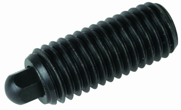 Non-Locking Hex Nose Plunger, Heavy Force, 1/4-20 Thread