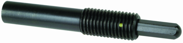 Long Travel Hex Nose Plunger with No Thread Locking Element, Heavy Force (from 4 to 20 lbs.), 1/4-20 Thread