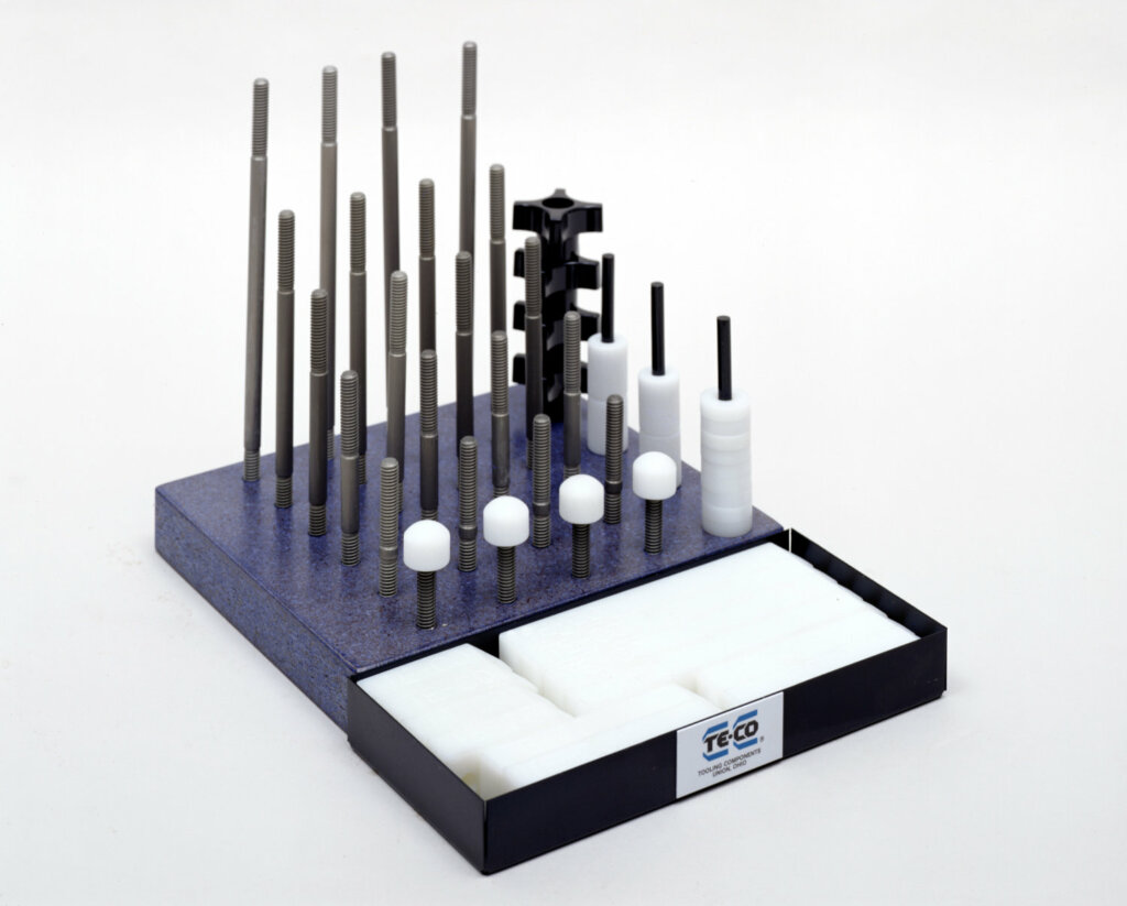 CMM Fixturing Plastic Clamp Kit, 5/1618 Thread Made in USA Tools