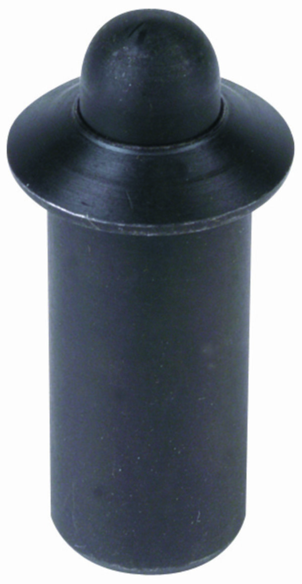 Press Fit Spring Plunger, Steel Body & Steel Ball, Light Force, 0.188" Body Dia. x 0.441" Body Length