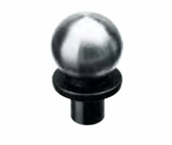 Shoulder Construction Tooling Ball, 0.500" Ball Dia., .250" Post Dia. (6-32 UNC-2B x 3/16" Deep Tapped Shank)