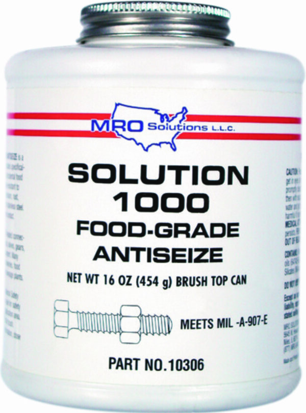 MRO Solution 1000 – Food Grade Antiseize (2 lb. Flat Top Can)