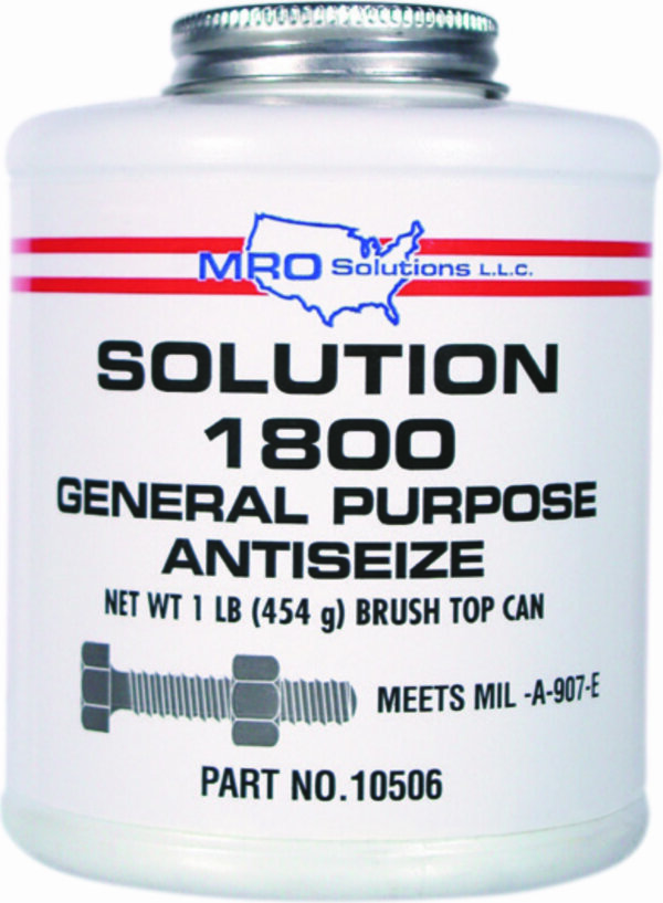 MRO Solution 1800 – Aluminum Copper Antiseize (4 oz. Brush Top Can)