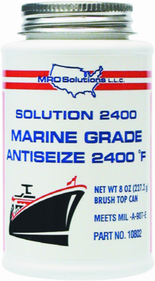 MRO Solution 2400 – Marine Grade Antiseize (1 lb. Brush Top Can)