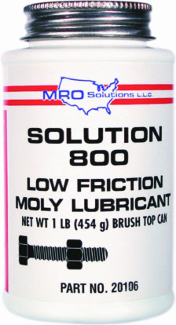 MRO Solution 800 – Low Friction Moly Lubricant (8 oz. Brush Top Can)