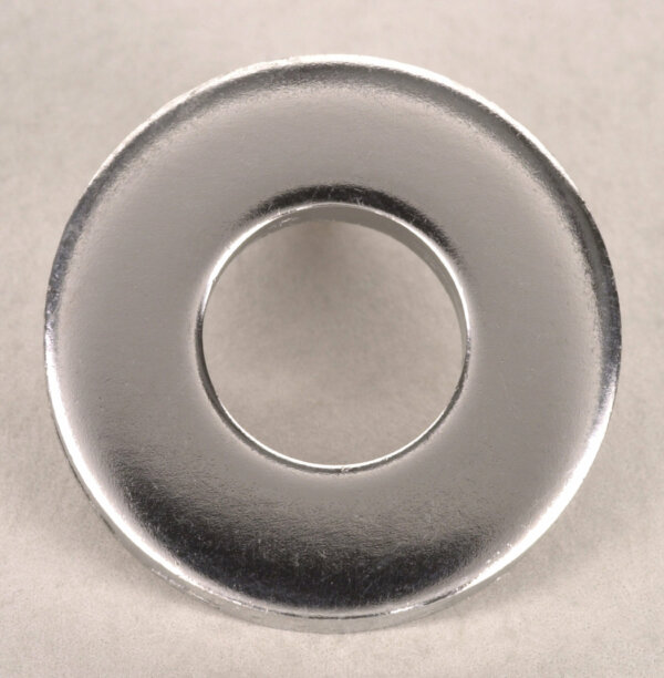Stainless Steel Flat Washer, 1/4" Stud Size