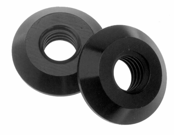 Street Plate Nut, 1-1/2"-3.5 Coil Thread Size & Type, 1" Thick