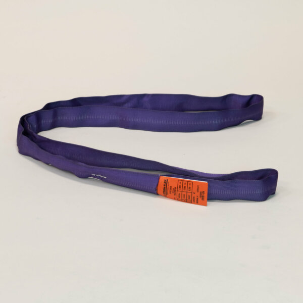 Purple Endless Polyester Roundsling 2,600 lbs. vertical capacity x 3ft