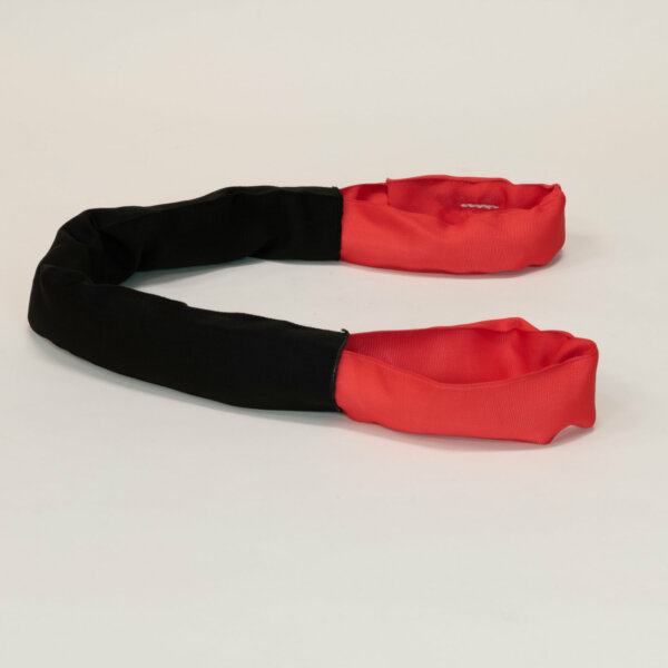 Red Eye & Eye Polyester Roundsling 13,200 lbs. vertical capacity x 3ft