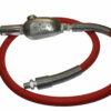 Filtered Whip Assembly - 300 psi, 3/4" hose with TX-2L-F Filter/Lubricator & Band Clamped; 3/4" MPT Hose End