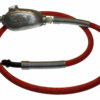 Hose Whip Assembly - 300 psi, 1/2" hose with TX-2L Lubricator & Band Clamped; 7/8"-24 Thread Bent Swivel Hose End