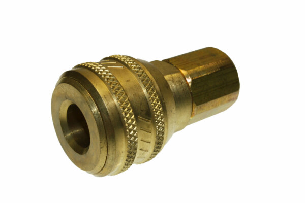 1/4" SOCKET x 1/4" FPT (BRASS - PUSH TYPE)