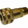 1/4" SOCKET x 1/4" FPT (BRASS)