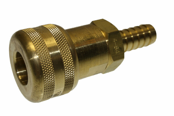 1/2" SOCKET x 1/2" HOSE BARB (BRASS - PUSH TYPE)