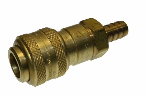 1/2" SOCKET x 1/2" HOSE BARB (BRASS "D" SERIES - PUSH TYPE)