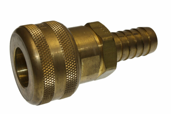 3/4" SOCKET x 3/4" HOSE BARB (BRASS - PUSH TYPE)