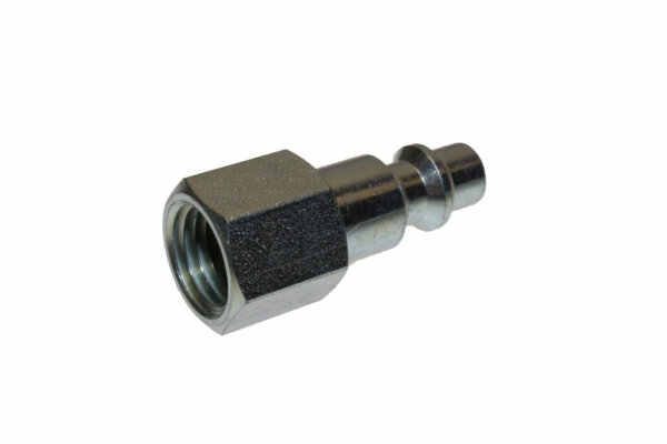 1/4" PLUG x 1/4" FPT (STEEL)