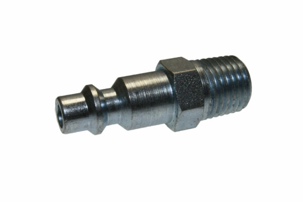 1/4" PLUG x 1/4" MPT (STEEL)