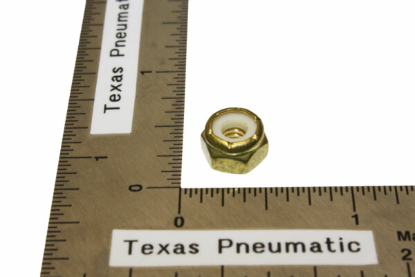 BRASS NYLOC NUT