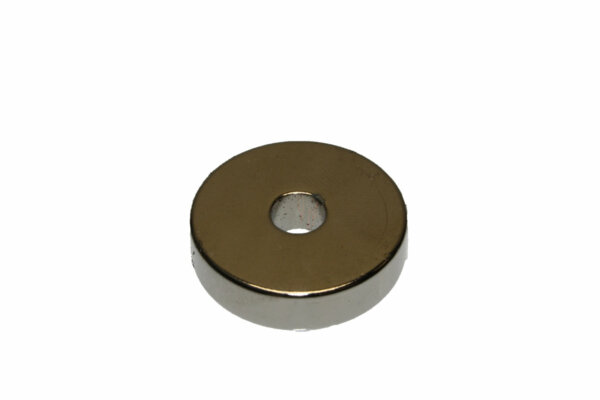 1" ROUND x .025 THICK MAGNET w/ .025" ID HOLE