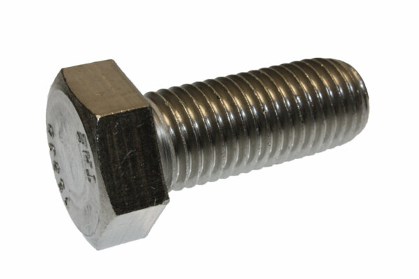 1"-8 x 2-1/2" STAINLESS STEEL HEX BOLT