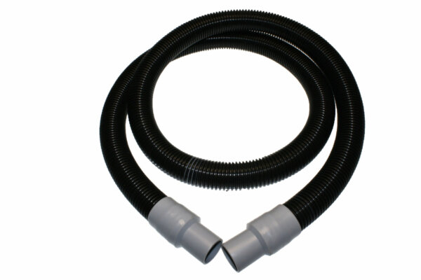 1-1/4" x 7' BLACK VACUUM HOSE