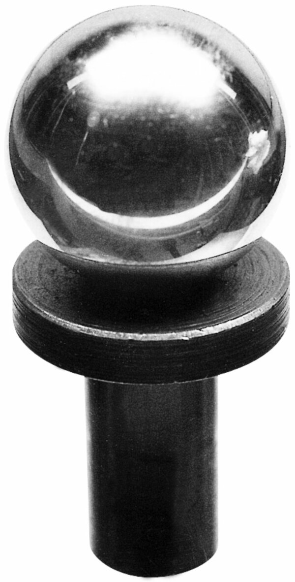 CMM Precision Slip-fit Shoulder Tooling Ball; 0.250" Ball Diameter, 0.1247" Post Diameter, 9/16" Length to Ball Center