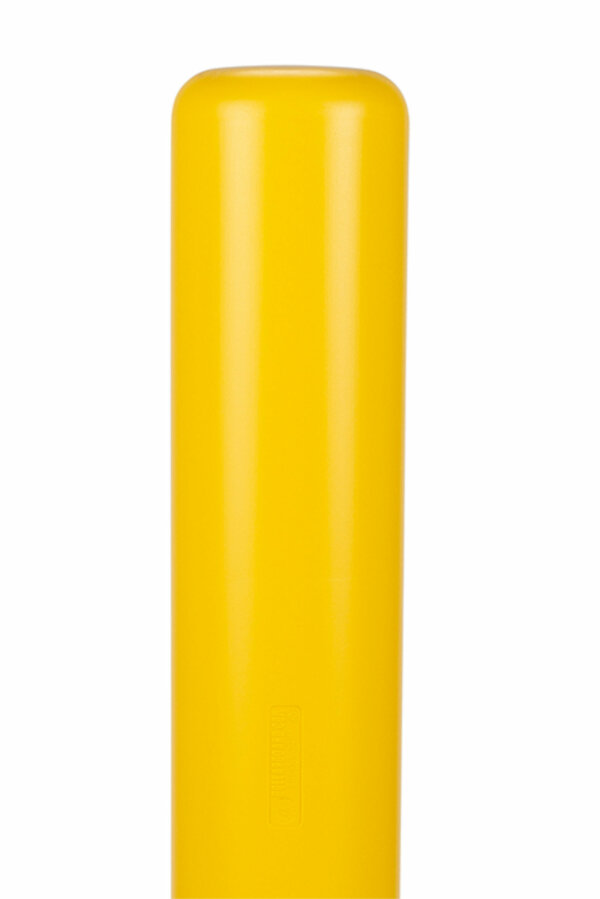 BollardGard™ Smooth Standard Bollard Cover, 7" x 52", Yellow
