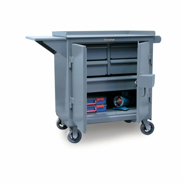 Mobile Maintenance Tool Cart with Lock Guard